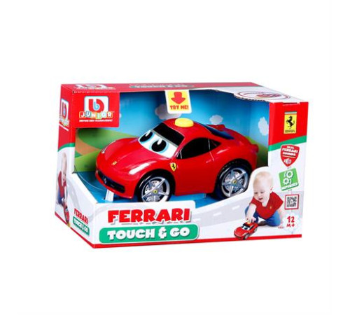 Машинка BB Junior Ferrari 458 Italia зі звуками (16-81604) Машинка BB Junior Ferrari 458 Italia зі звуками (16-81604)