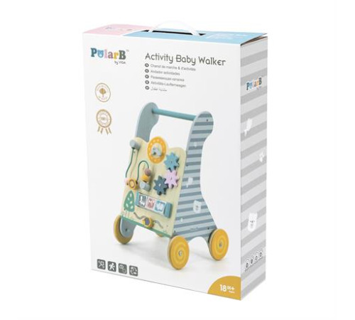 Дитячі ходунки-каталка PolarB з бізібордом (44028) Дитячі ходунки-каталка PolarB з бізібордом (44028)