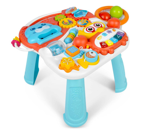 Каталка 2-в-1 інтерактивна Ricokids біло-червона Каталка 2-в-1 інтерактивна Ricokids біло-червона