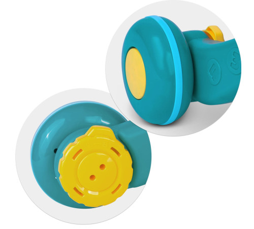 Каталка 3-в-1 інтерактивна Ricokids біло-блакитна Каталка 3-в-1 інтерактивна Ricokids біло-блакитна