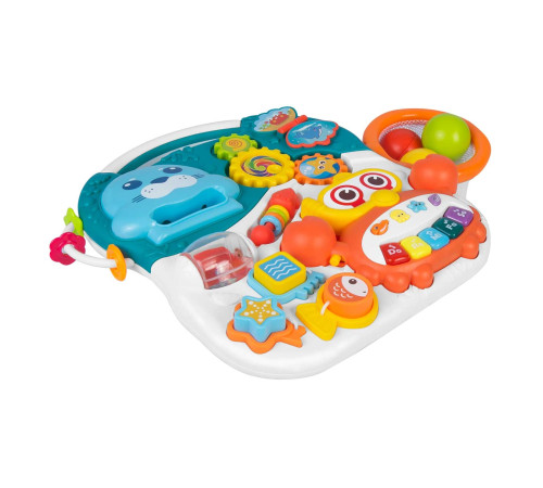 Каталка 3-в-1 інтерактивна Ricokids біло-блакитна Каталка 3-в-1 інтерактивна Ricokids біло-блакитна