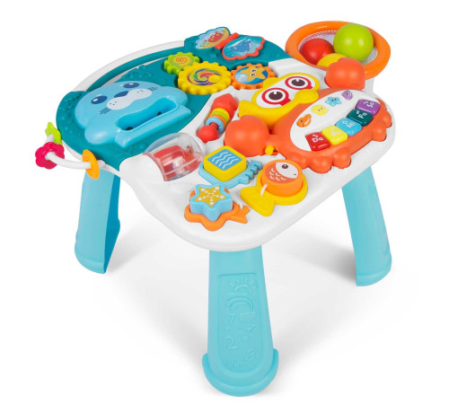 Каталка 3-в-1 інтерактивна Ricokids біло-блакитна Каталка 3-в-1 інтерактивна Ricokids біло-блакитна