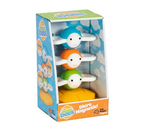 Магнітна пірамідка Fat Brain Toys Dizzy Bees Веселі бджілки (F294ML) Магнітна пірамідка Fat Brain Toys Dizzy Bees Веселі бджілки (F294ML)