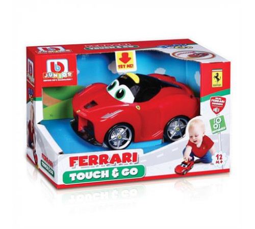 Машинка BB Junior Ferrari LaFerrari зі звуком (16-81606) Машинка BB Junior Ferrari LaFerrari зі звуком (16-81606)