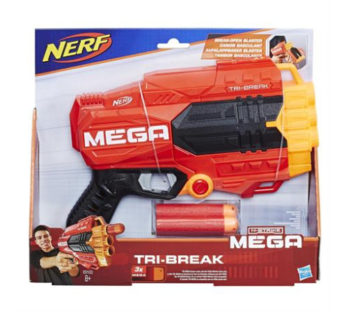Бластер Nerf Mega Три Брейк (E0103) Бластер Nerf Mega Три Брейк (E0103)