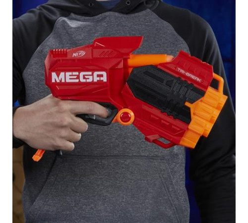 Бластер Nerf Mega Три Брейк (E0103) Бластер Nerf Mega Три Брейк (E0103)