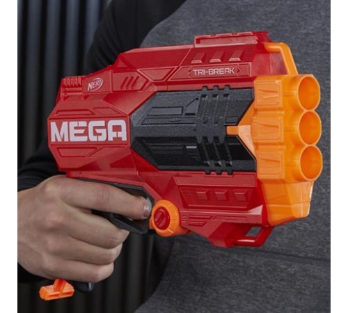 Бластер Nerf Mega Три Брейк (E0103) Бластер Nerf Mega Три Брейк (E0103)