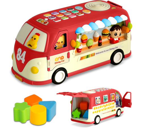 Іграшка інтерактивна Автобус Ricokids Іграшка інтерактивна Автобус Ricokids