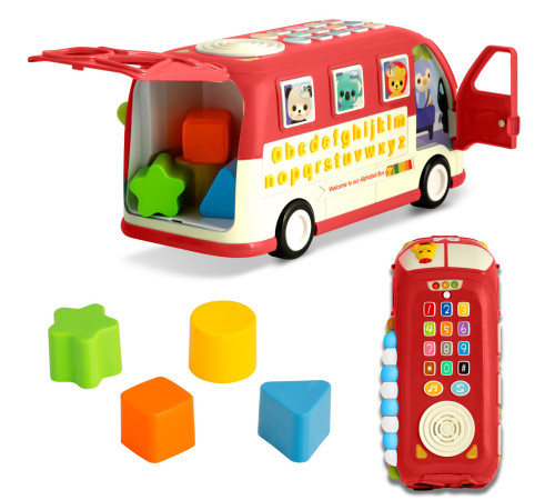 Іграшка інтерактивна Автобус Ricokids Іграшка інтерактивна Автобус Ricokids
