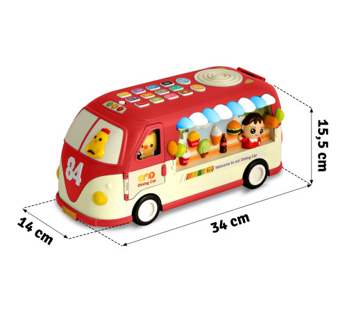 Іграшка інтерактивна Автобус Ricokids Іграшка інтерактивна Автобус Ricokids