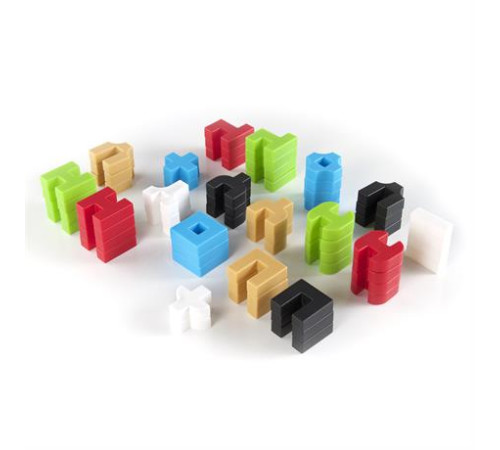 Конструктор Guidecraft IO Blocks Дорожній набір із доповненою 3d реальністю, 59 деталей (G9604) Конструктор Guidecraft IO Blocks Дорожній набір із доповненою 3d реальністю, 59 деталей (G9604)