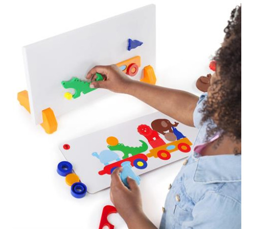 Набір магнітів Guidecraft Manipulatives Поїзд зі звірятами (G5092) Набір магнітів Guidecraft Manipulatives Поїзд зі звірятами (G5092)