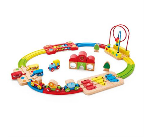 Музична залізниця Hape Веселкова головоломка 30 ел. (E3826)