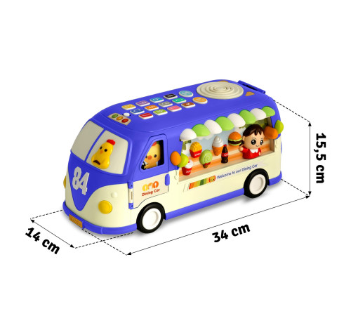Іграшка інтерактивна Автобус Ricokids Іграшка інтерактивна Автобус Ricokids