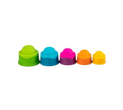Пірамідка Fat Brain Toys dimpl stack Чашки (F293ML) Пірамідка Fat Brain Toys dimpl stack Чашки (F293ML)