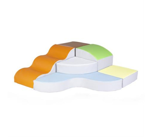 М'який ігровий комплекс University Хвиляста гірка (SLC2571)