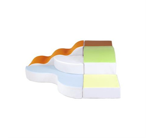 М'який ігровий комплекс University Хвиляста гірка (SLC2571)