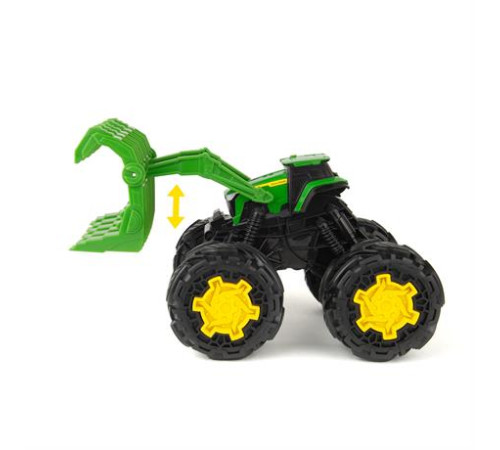 Машинка Трактор John Deere Kids Monster Treads з ковшем і великими колесами (47327) Машинка Трактор John Deere Kids Monster Treads з ковшем і великими колесами (47327)