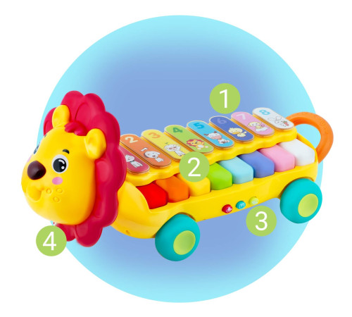 Іграшка інтерактивна Лев Ricokids Іграшка інтерактивна Лев Ricokids