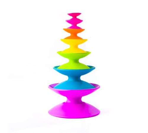 Пірамідка Fat Brain Toys Spoolz Кольорові котушки (FA181-1)