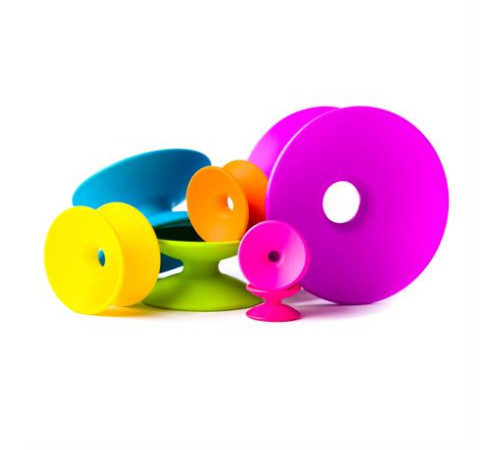 Пірамідка Fat Brain Toys Spoolz Кольорові котушки (FA181-1)