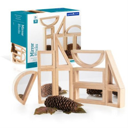 Кубики Guidecraft Block Play Дзеркало, 14 см, 10 ел. (G3017)