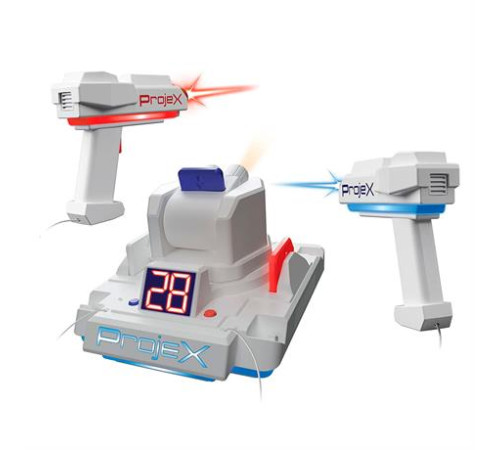 Набір лазерних бластерів Laser X Проектор Animated 2 бластери, 3 слайди-мішені (52608) Набір лазерних бластерів Laser X Проектор Animated 2 бластери, 3 слайди-мішені (52608)