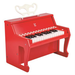 Дитяче піаніно Hape 25 клавіш з підсвіткою червоний (E0628)