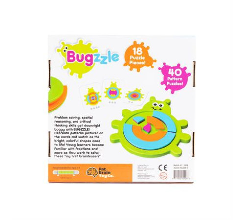 Пазл Fat Brain Toys Bugzzle Збери жука (FA209-1) Пазл Fat Brain Toys Bugzzle Збери жука (FA209-1)