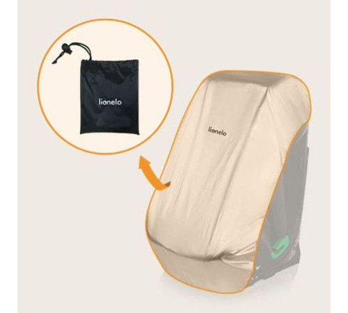 Сонцезахисний чохол Lionelo THERMALCOVER SILVER - сірий