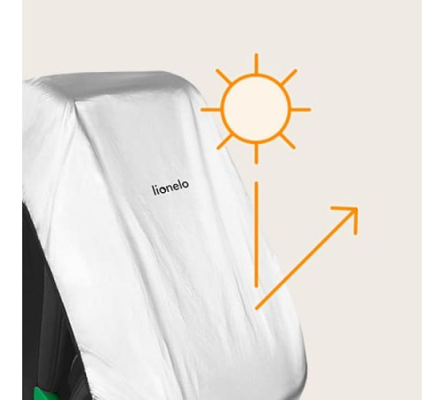 Сонцезахисний чохол Lionelo THERMALCOVER SILVER - сірий