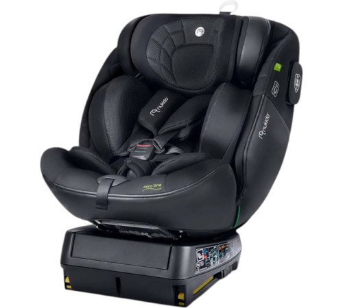 Автокрісло Nukido Aero Line ISOFIX 0-36 кг, чорне