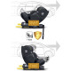 Автокрісло Nukido Aero Line ISOFIX 0-36 кг, чорне
