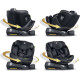 Автокрісло Nukido Aero Line ISOFIX 0-36 кг, чорне
