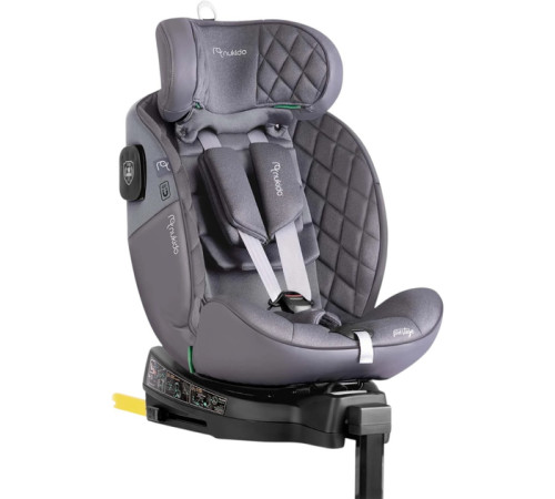 Автокрісло Nukido Prestige Line ISOFIX 0-36 кг, сіре