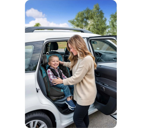 Автокрісло Nukido Prestige Line ISOFIX 0-36 кг, чорно-синє