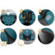 Автокрісло Nukido Prestige Line ISOFIX 0-36 кг, чорно-синє