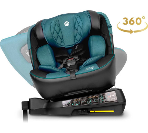 Автокрісло Nukido Prestige Line ISOFIX 0-36 кг, чорно-синє