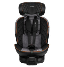 Автокрісло Nukido Prestige Line ISOFIX 0-36 кг, чорно-сіре