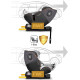 Автокрісло Nukido Prestige Line ISOFIX 0-36 кг, чорно-сіре
