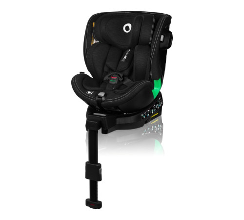Дитяче автокрісло Lionelo HARMONY I-SIZE 54 х 44 х 59 см - чорне