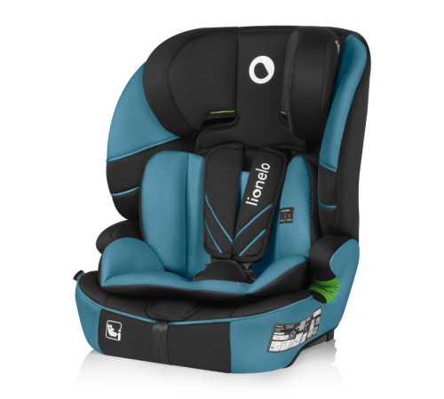 Дитяче автокрісло Lionelo LEVI FIX I-SIZE BLUE COBALT - чорно-синє