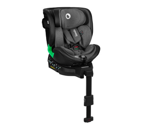 Дитяче автокрісло Lionelo HARMONY I-SIZE 54 х 44 х 59 см - чорно-сіре