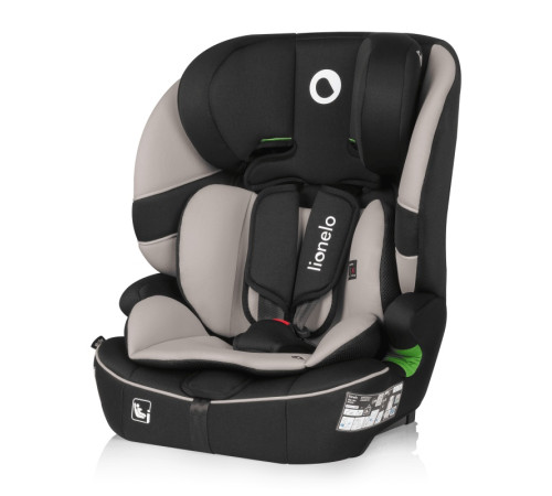 Дитяче автокрісло Lionelo BILLY I-SIZE BEIGE LATTE - чорно-бежеве