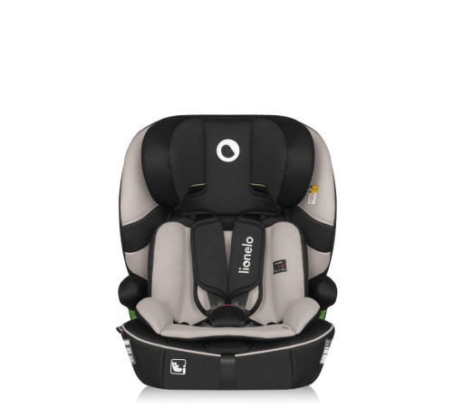Дитяче автокрісло Lionelo BILLY I-SIZE BEIGE LATTE - чорно-бежеве