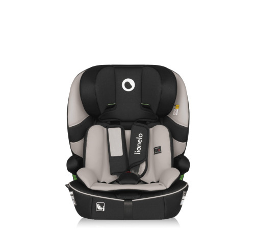 Дитяче автокрісло Lionelo BILLY I-SIZE BEIGE LATTE - чорно-бежеве