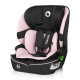 Дитяче автокрісло Lionelo BILLY I-SIZE PINK BABY - чорно-рожеве