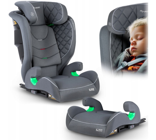Автокрісло Nukido Louis сіре 15-36 кг ISOFIX Автокрісло Nukido Louis сіре 15-36 кг ISOFIX