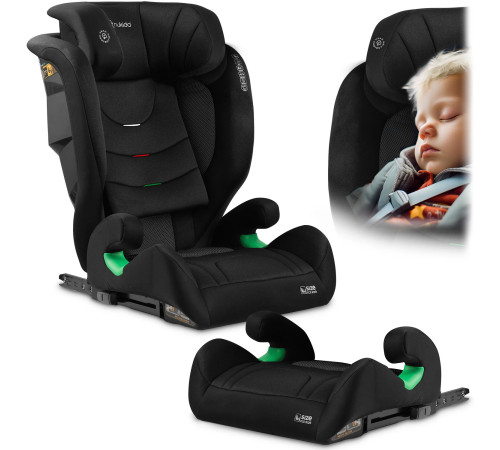 Автокрісло Nukido Louis Soft чорне 15-36 кг ISOFIX Автокрісло Nukido Louis Soft чорне 15-36 кг ISOFIX