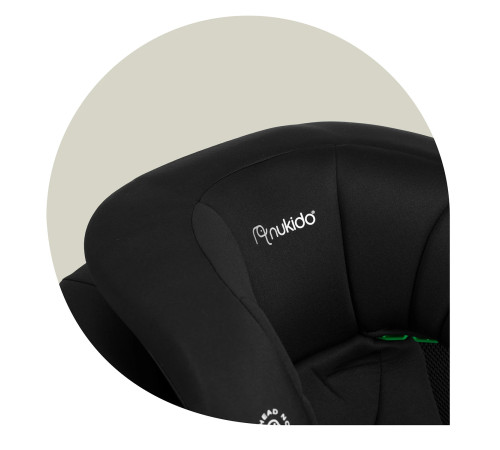 Автокрісло Nukido Louis Soft чорне 15-36 кг ISOFIX Автокрісло Nukido Louis Soft чорне 15-36 кг ISOFIX